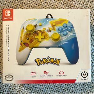 PowerA Enhanced Wired Controller for Nintendo Switch - Pokémon: Pikachu